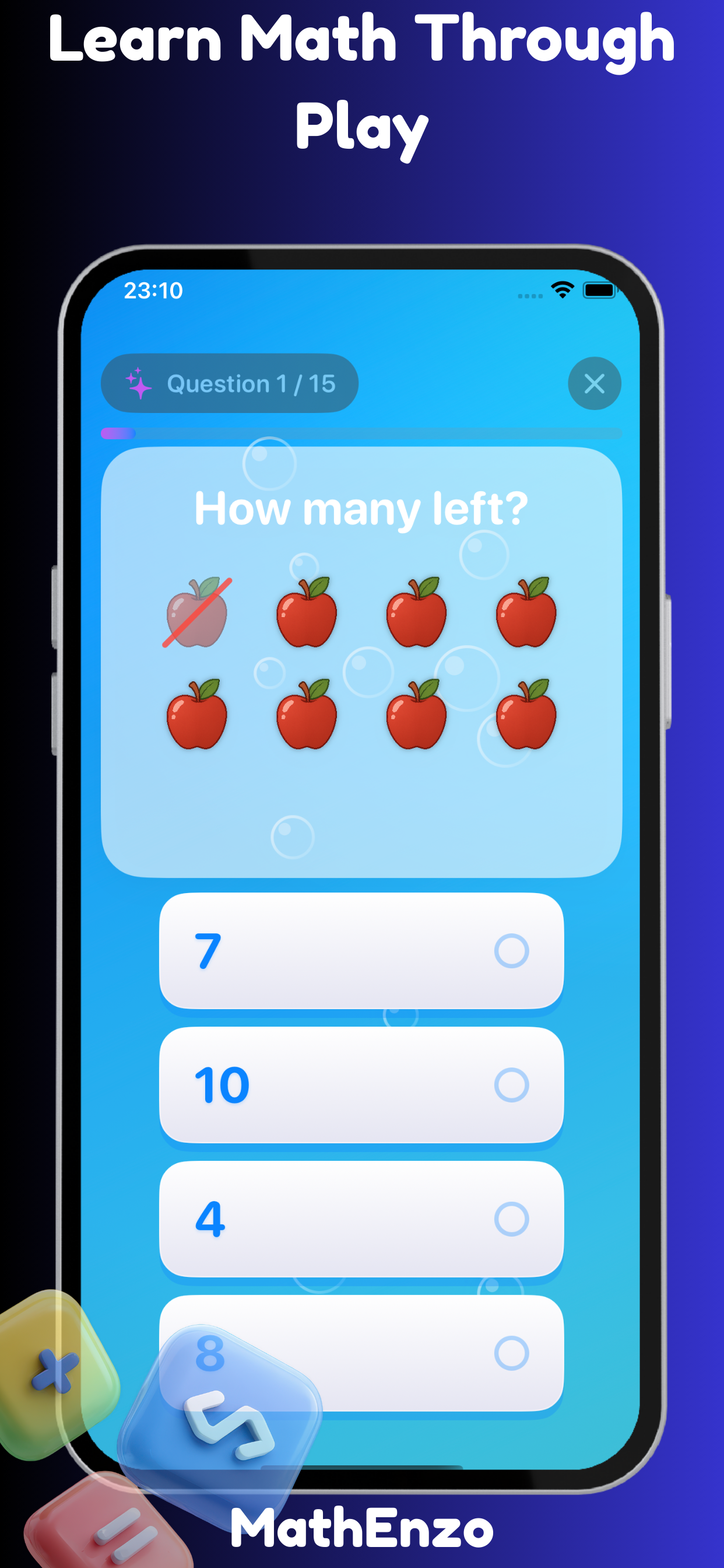 MathEnzo Fun Math screenshot 3