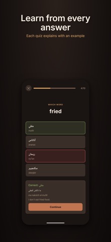 Asla: Learn Arabic Dialects Screenshot 5 of 6