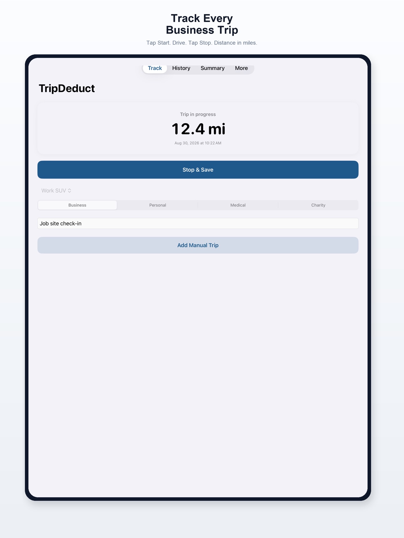 Screenshot 8 of TripDeduct: Mileage Tracker
