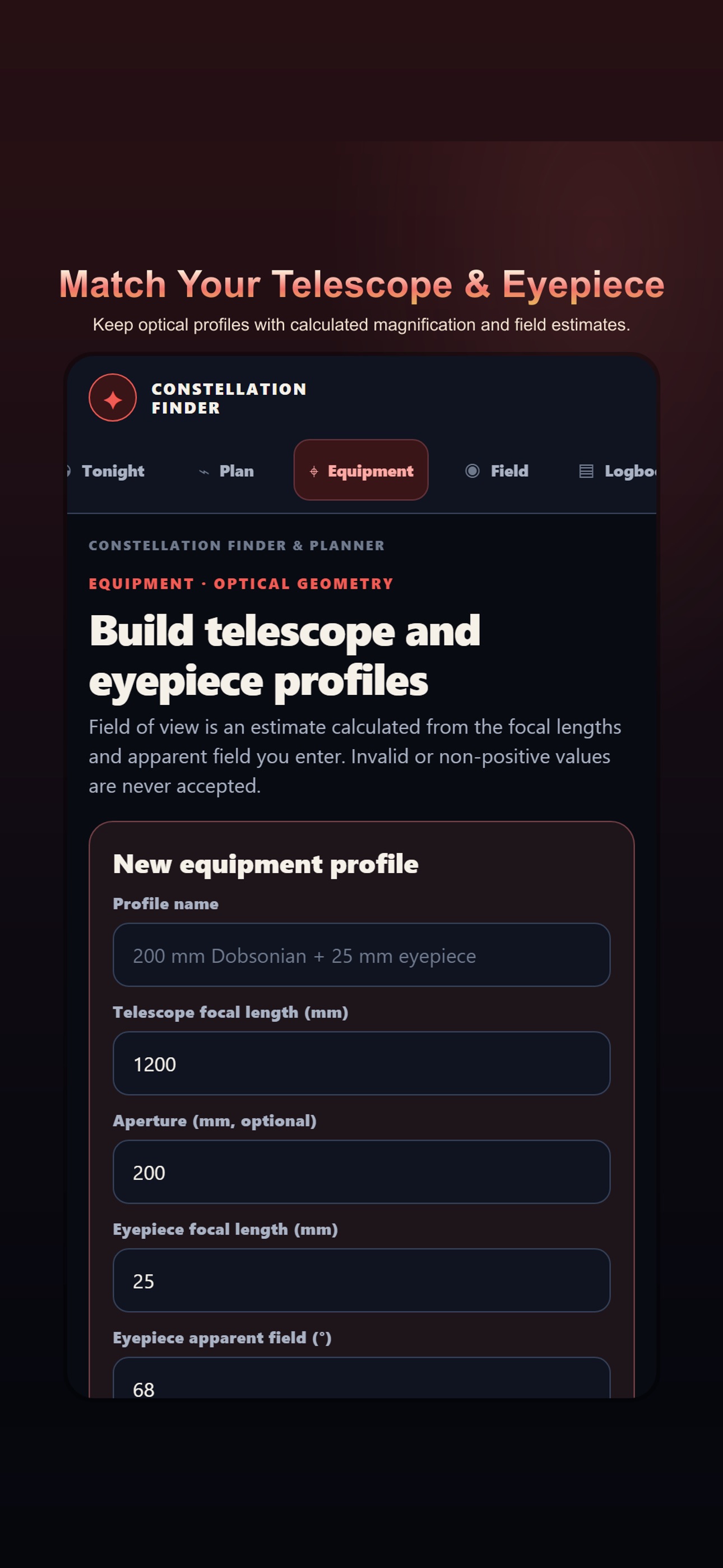 Screenshot 6 of Constellation Finder & Planner