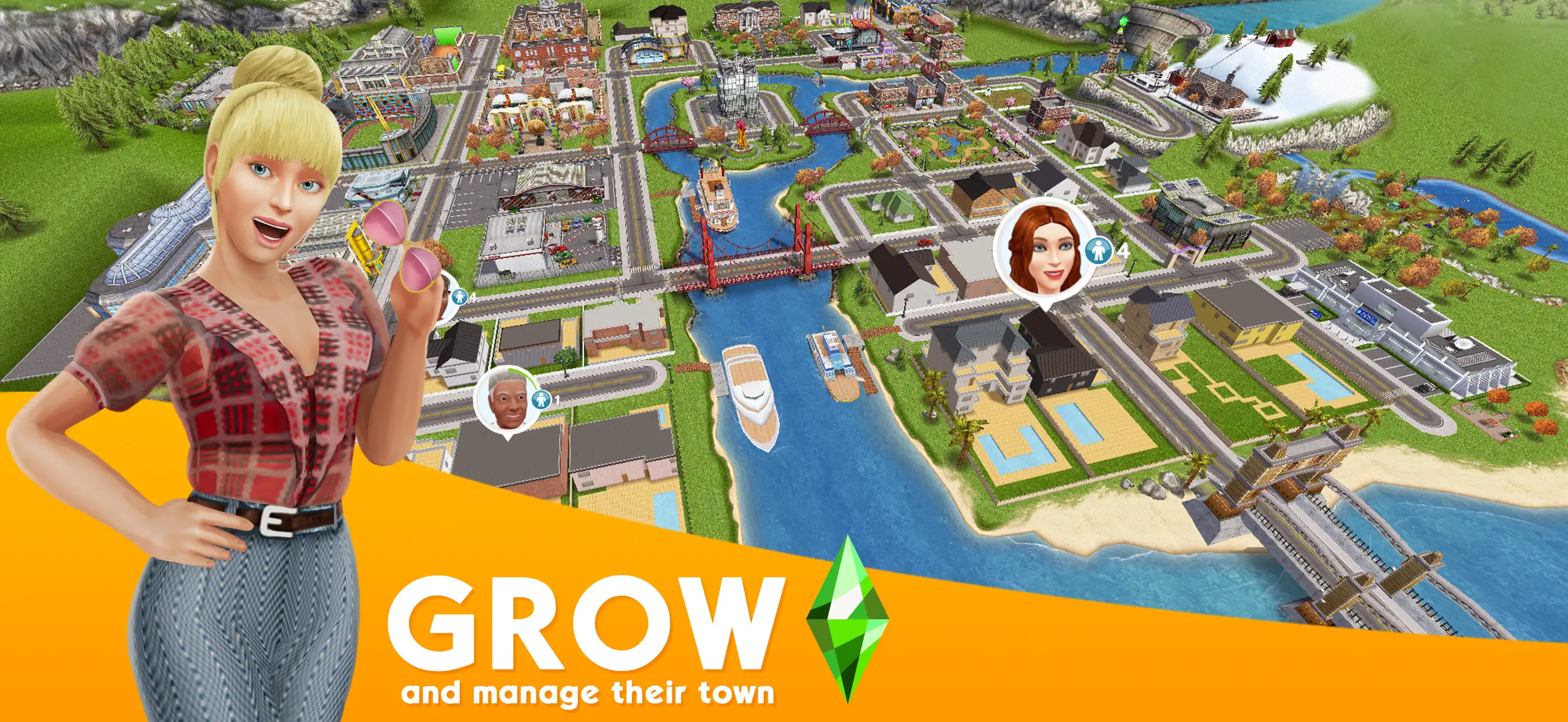 #5. The Sims™ FreePlay (iOS) 由: Electronic Arts