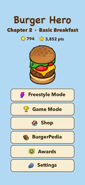 BurgerHero: Puzzle Kitchen screenshot 4