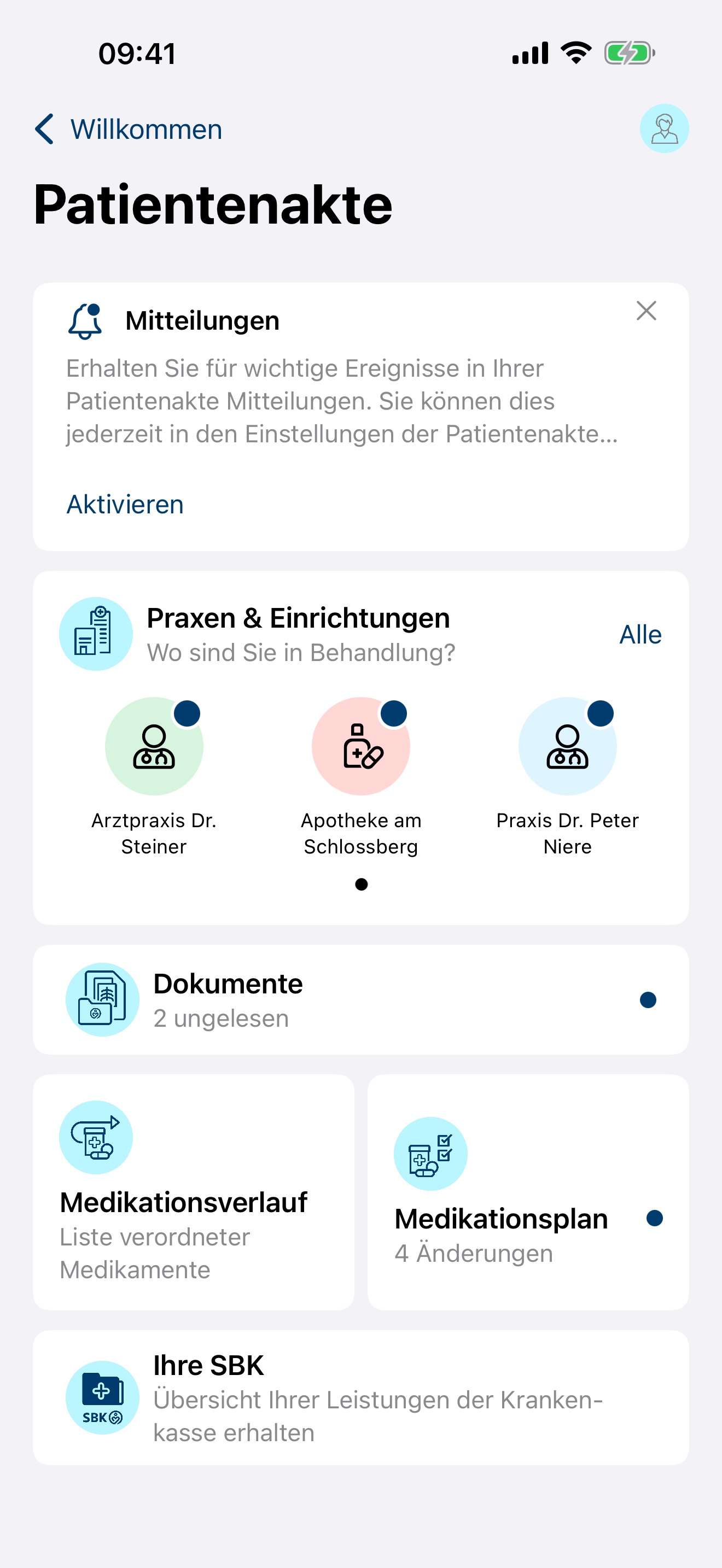 SBK Patientenakte screenshot 6