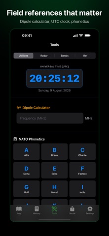 FieldWave: POTA Radio Logbook screenshot