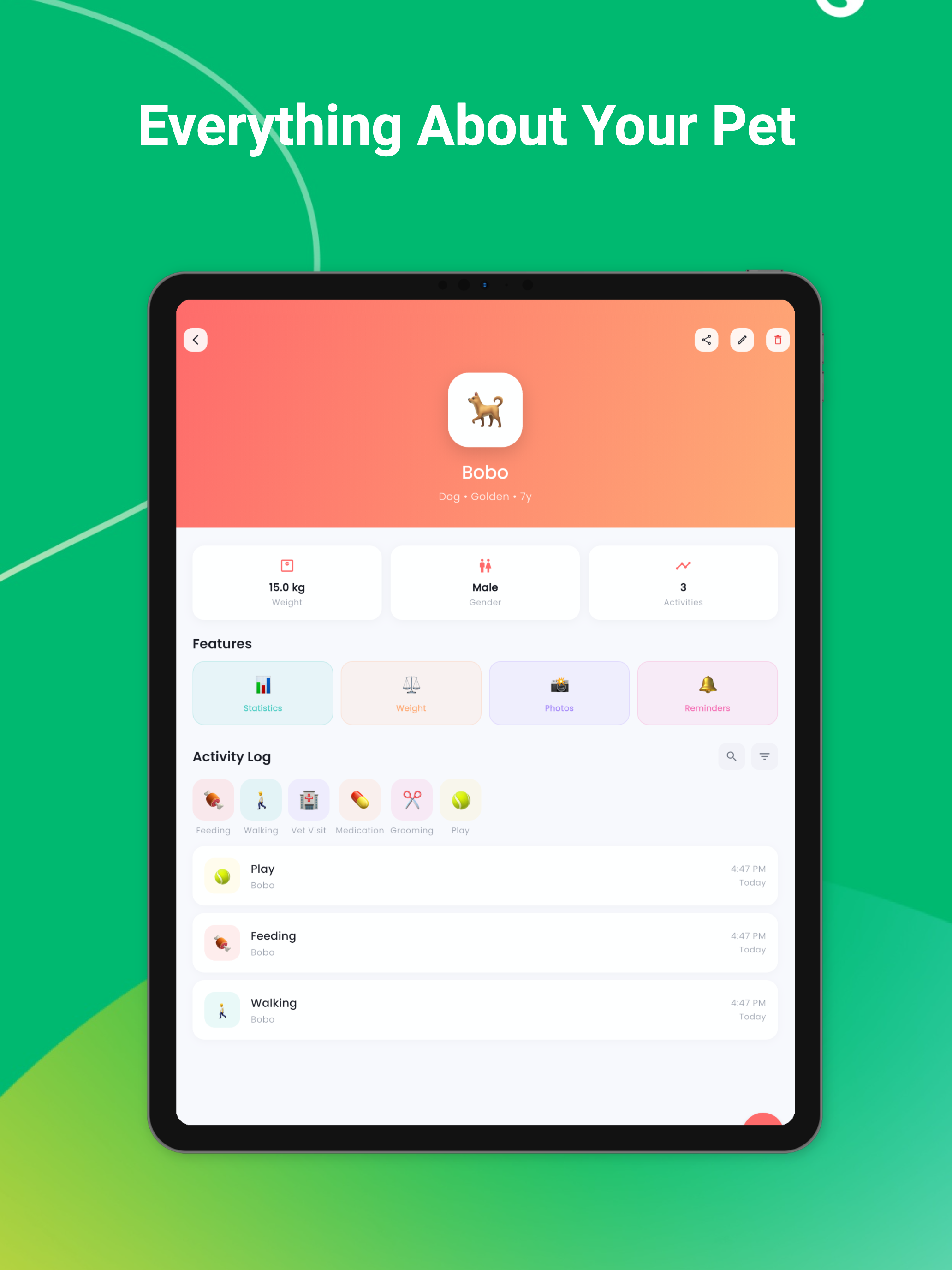 PawCare - Pet Health Tracker