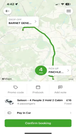 Abetta - Rides & Couriers screenshot 2