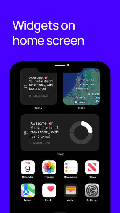 Tasks - minimalist tracker Screenshot