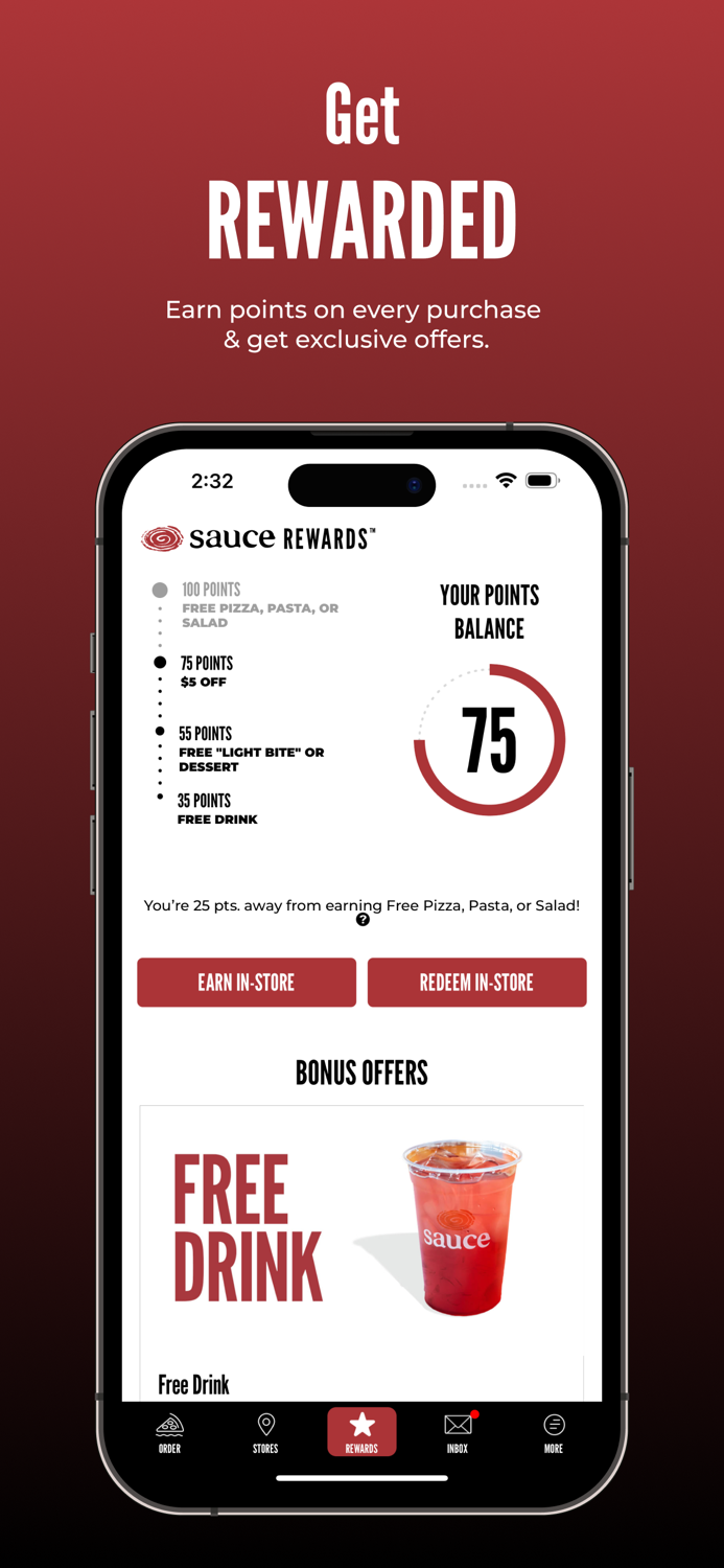 Sauce Pizza and Wine