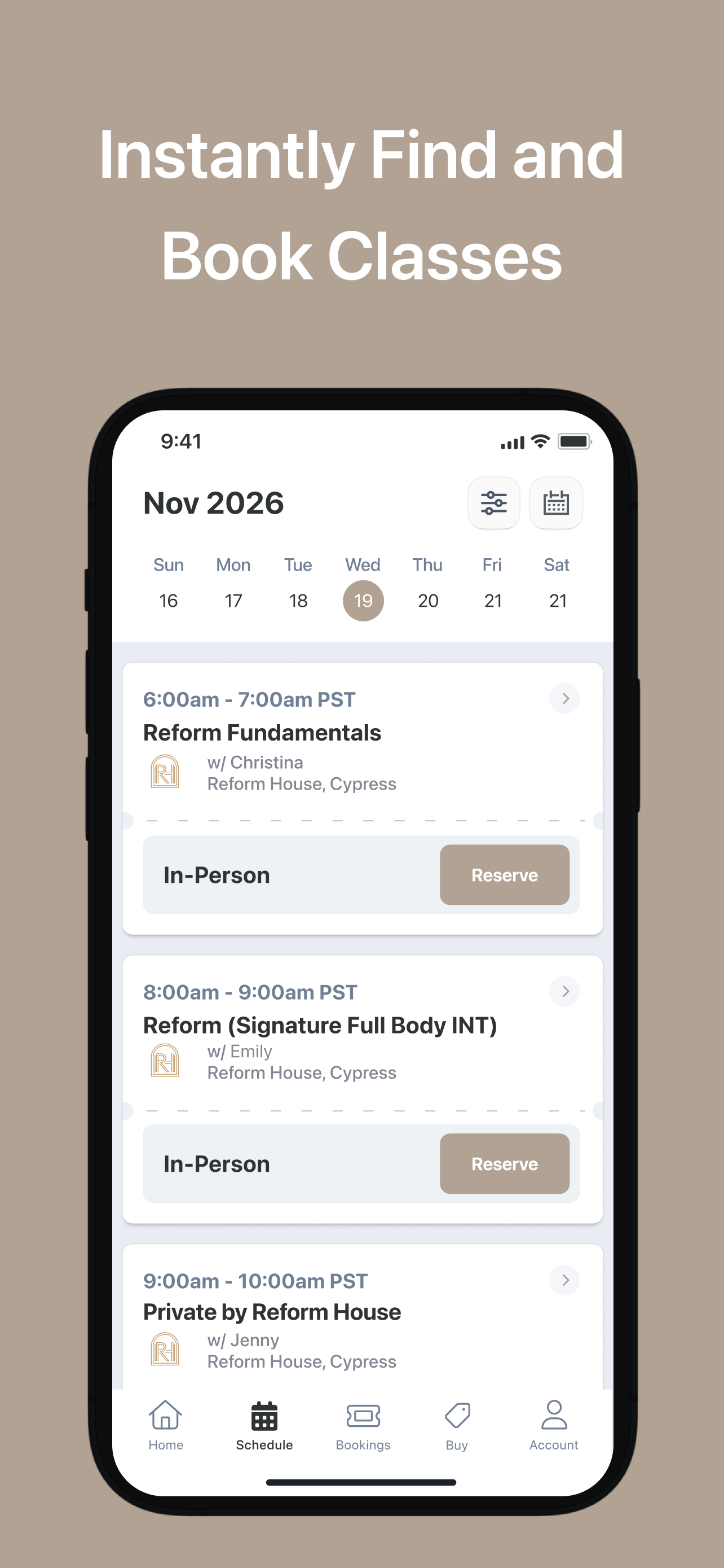 Reform House App screenshot 3