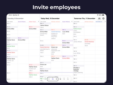 Planoteka – clients & schedule ipad screenshot 3
