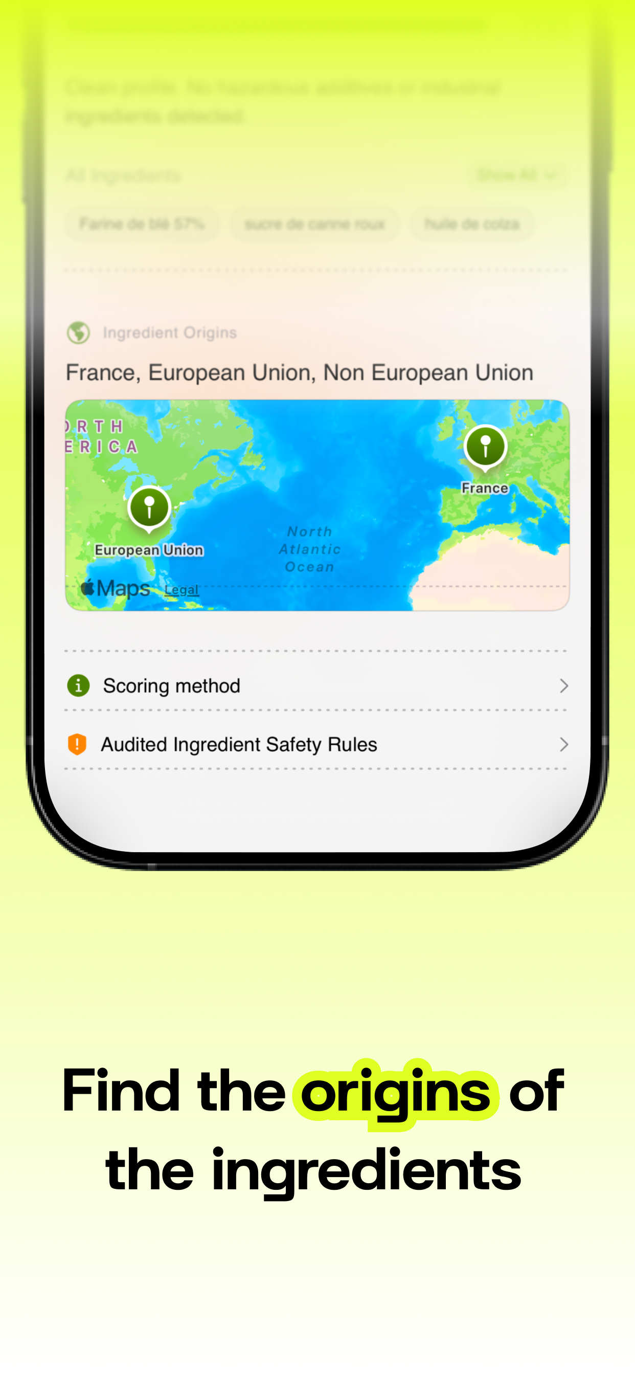 Behind the Label: Food Scanner