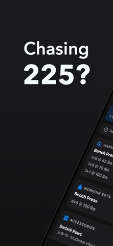 Bench 225 – Bench Press Plan Screenshot 1 of 5