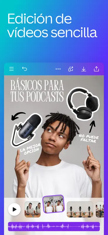 Canva Editor de Fotos y Vídeos screenshot 4 of 9