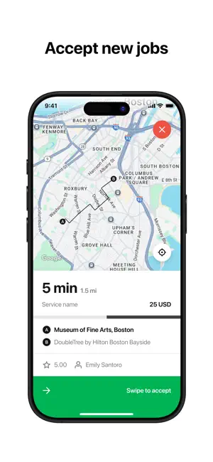 Luxe Car Chauffeur App screenshot 2