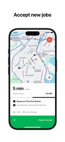 Luxe Car Chauffeur App Screenshot 2 of 4