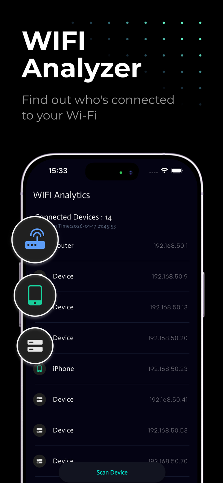 Speed Test & Wi-Fi Analyzer screenshot 4