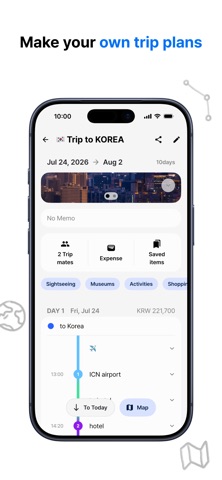 Somewhere: AI Trip Planner App screenshot