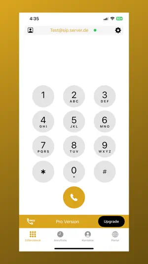 Smart-SIP-Phone screenshot 1