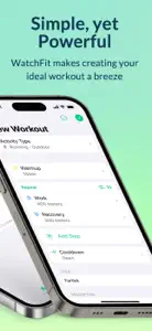 Workout Planner: WatchFit screenshot #2 for iPhone