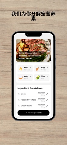 MacroIQ: Food tracker, Cal AI screenshot