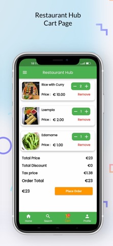 Restaurant Hub App Screenshot 3 of 6
