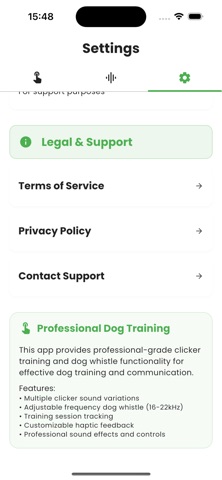Dog Clicker - Puppy Trainer iPhone screenshot