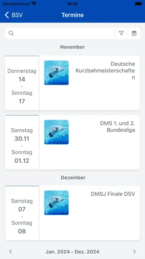 Badischer Schwimm-Verband e.V. screenshot 4