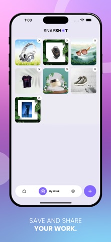 Snapshot -Product Photo Editor iPhone screenshot