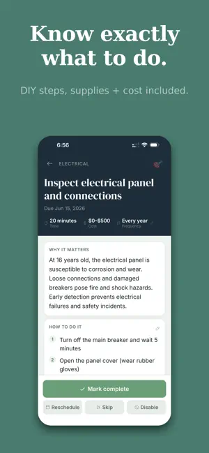 Mantle—Home maintenance screenshot 3