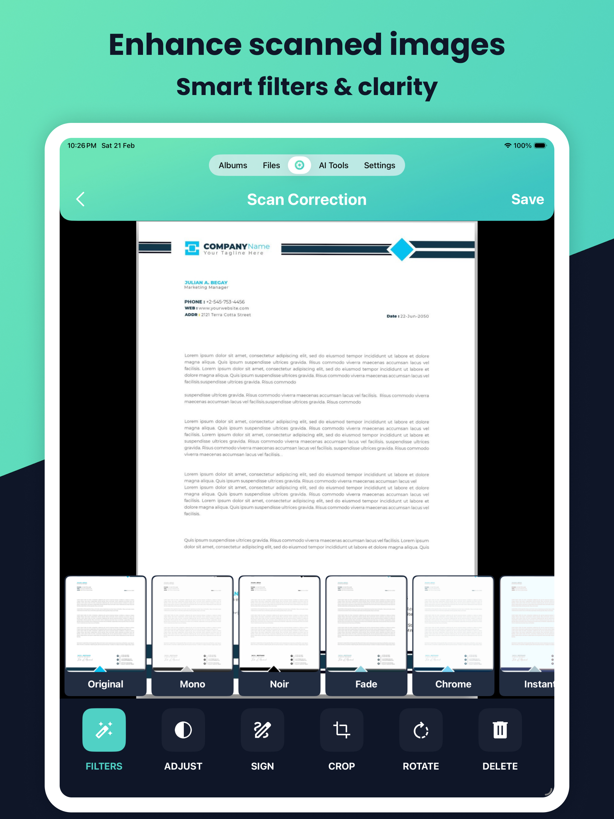 Doc Scanner - ScanGenius AI