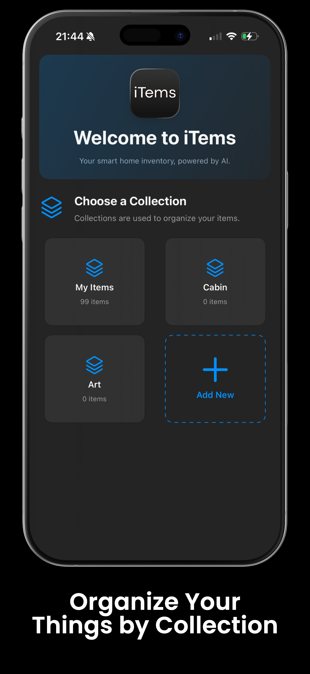 iTems – Home Inventory Tracker