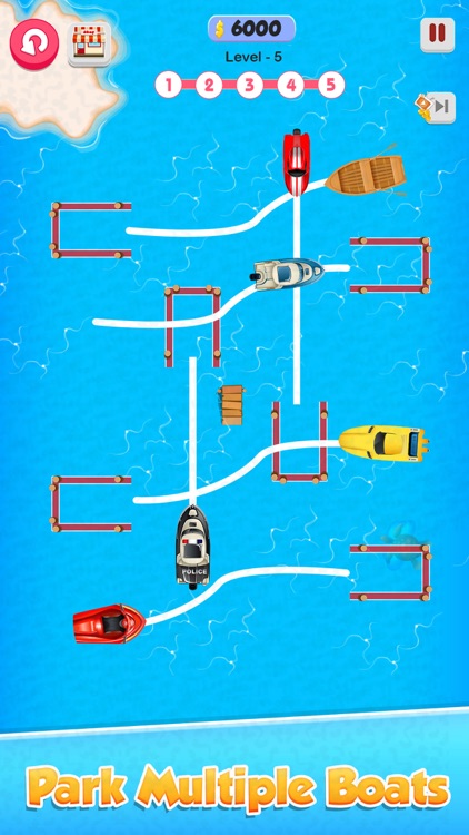Boat Parking: Traffic Escape