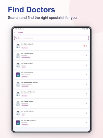 Health-e iPad screenshot 3