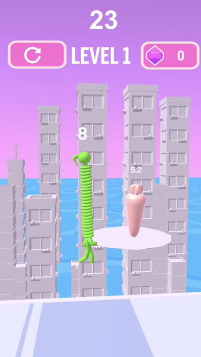 Neck Colorful Run Screenshot