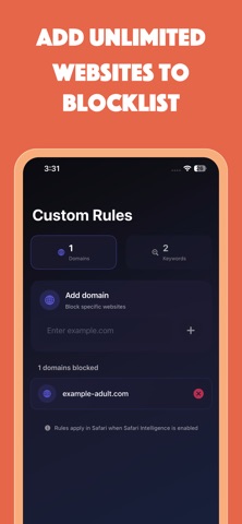 xBlocker: Block PMO & Sites Screenshot 3 of 7