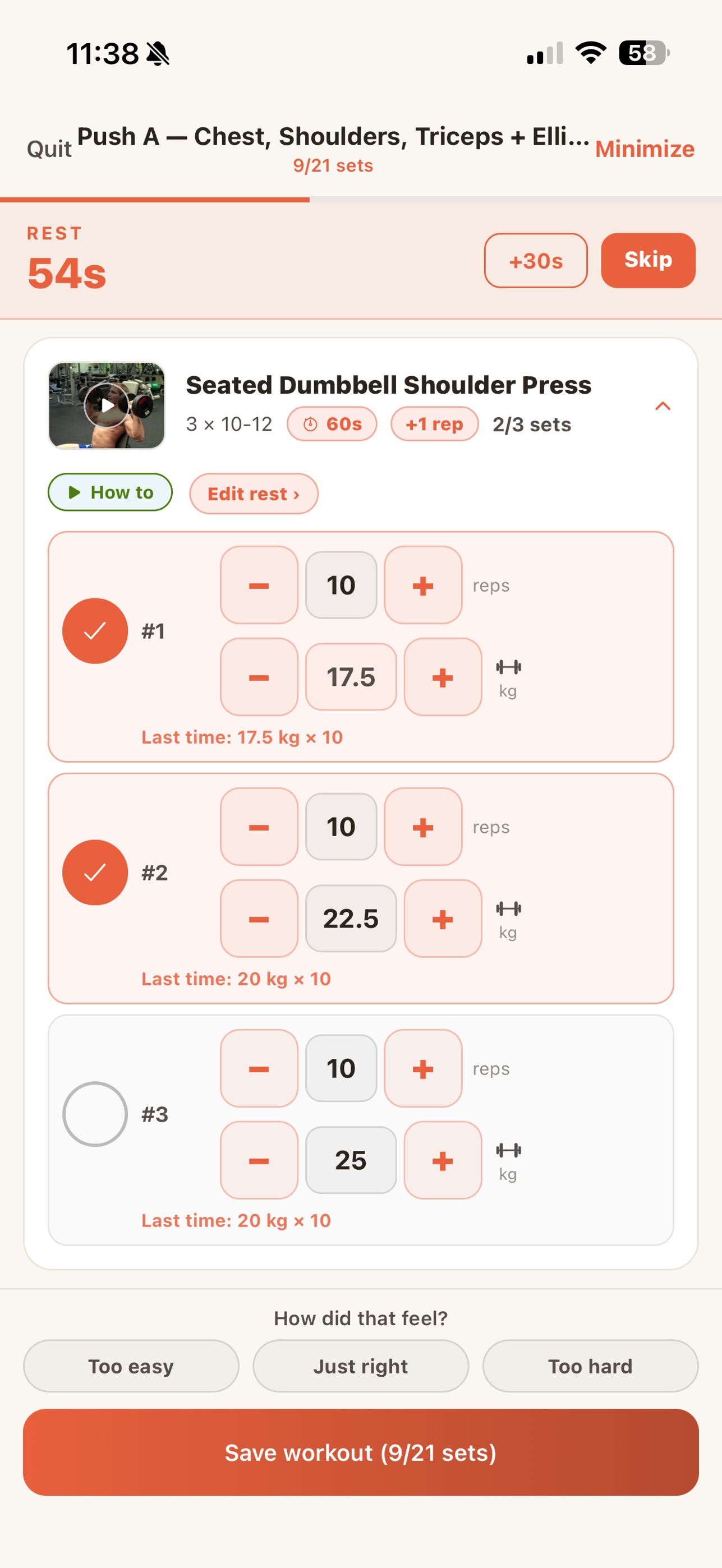 Screenshot 4 of ForgeForm AI Personal Trainer