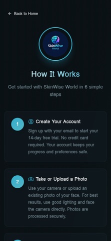 SkinWise World iPhone screenshot