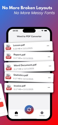 Convertir a PDF Screenshot 3 of 3