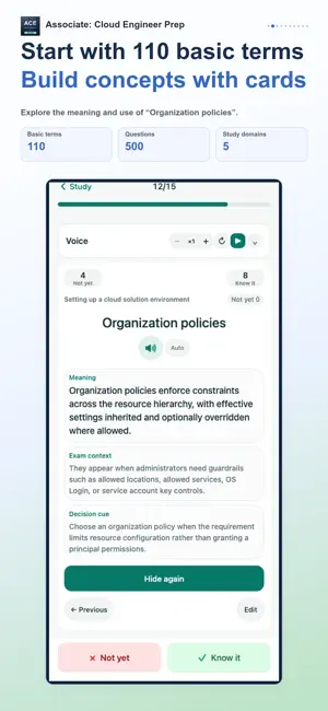 Associate: Cloud Engineer Prep screenshot 2