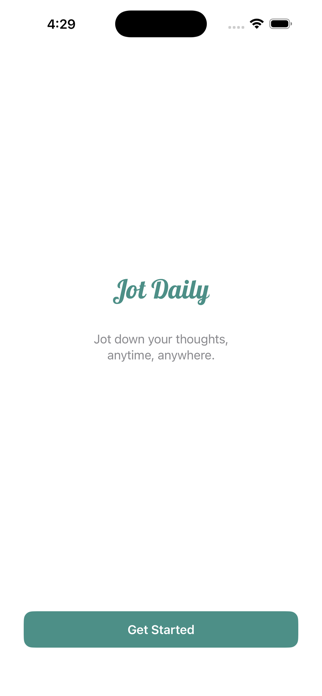 Jot Daily Screenshot 1 of 3