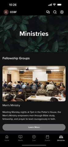App screenshot