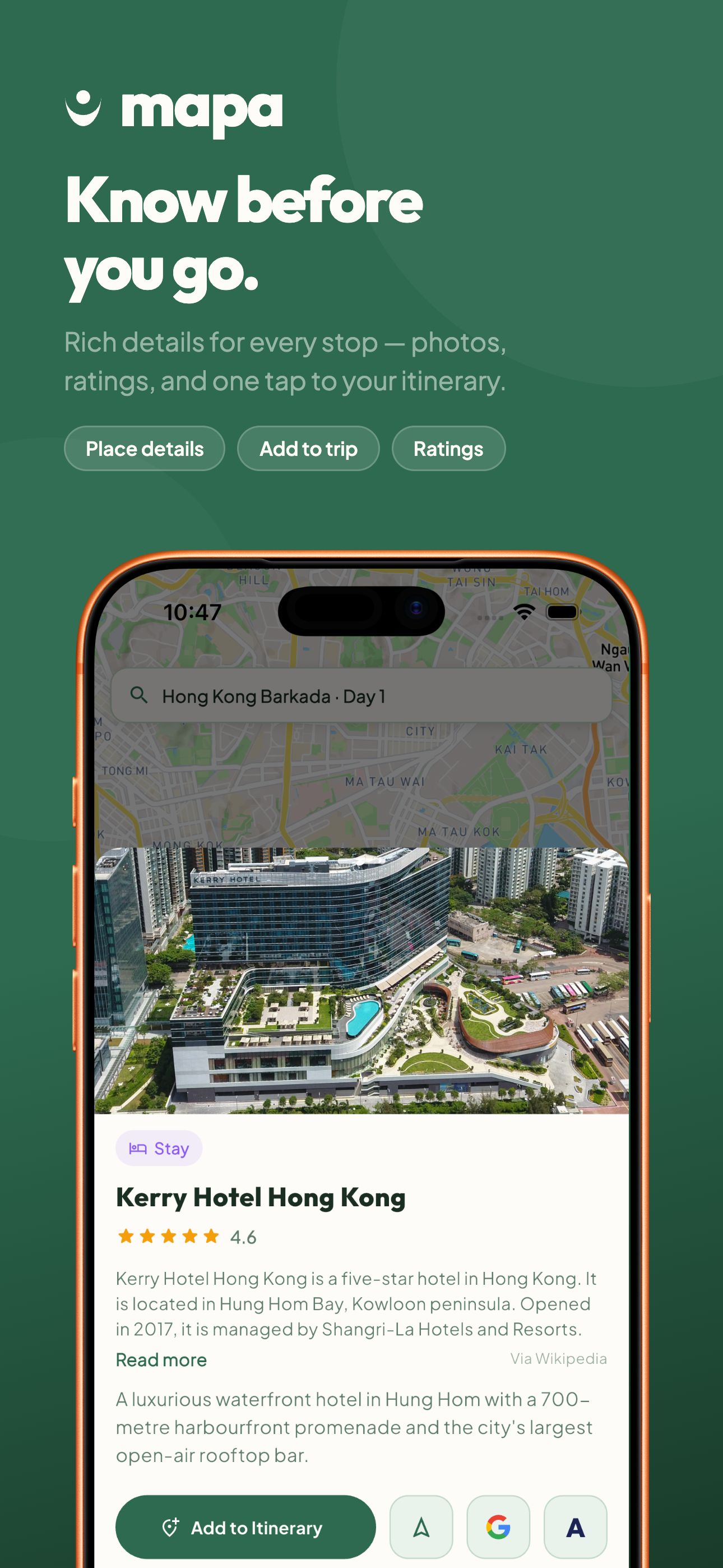 mapa - Group Travel Planner screenshot 7