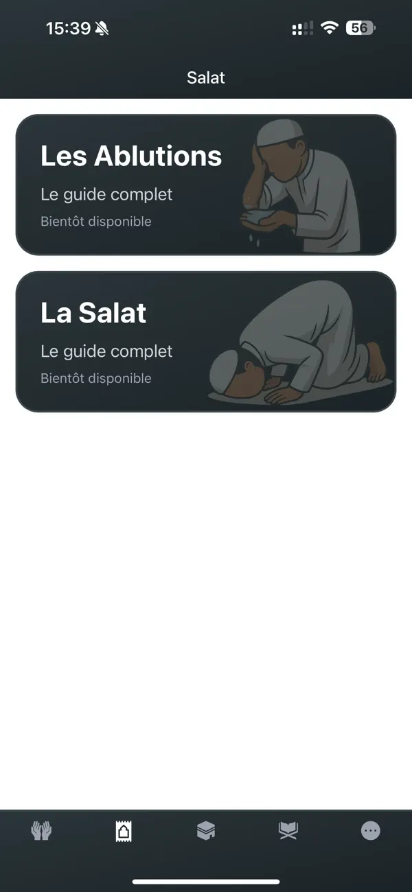 Screenshot #2 pour Islamic App - Heures de prière