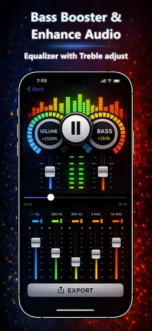 Volume Booster • Bass Booster screenshot 2