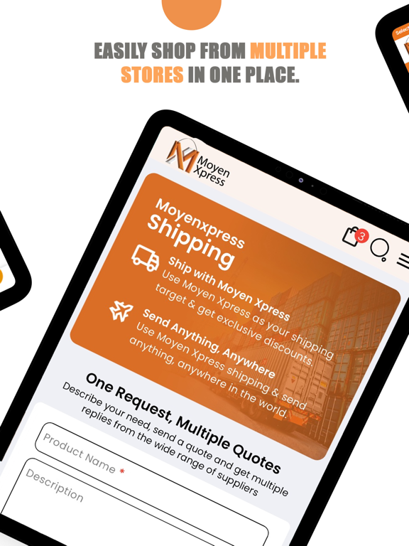 Moyen Xpress iPad screenshot 4 - Shopping app