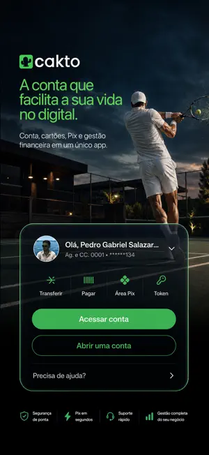 Cakto screenshot 1