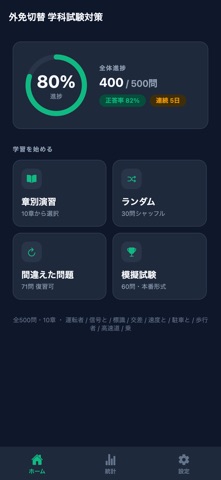 外免切替 学科試験対策 screenshot