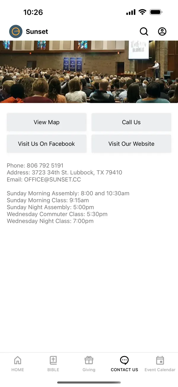 Screenshot #2 pour Sunset Church of Christ