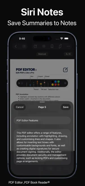 PDF Editor ,PDF Book Reader ® screenshot 6
