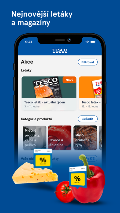 Clubcard Tesco Česko Screenshot